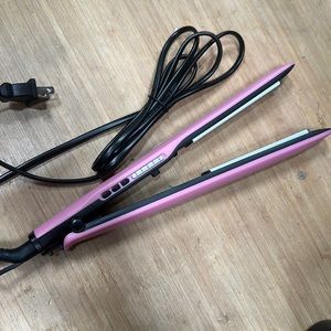 Pink flat iron